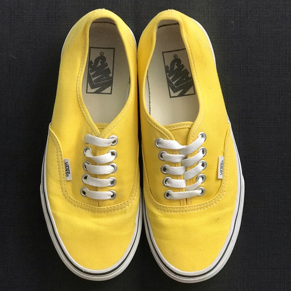 Classic Yellow Vans